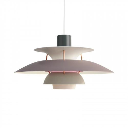 Lámpara colgante de diseño PH 5 500, gris, Ø 50 cm - Louis Poulsen