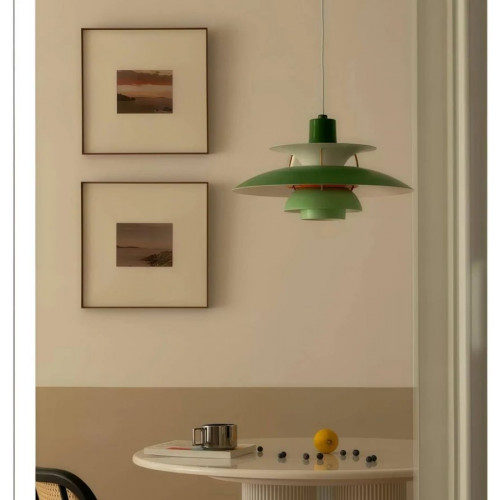 Lámpara colgante de estilo nórdico diseño sencillo altura regulable