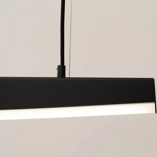 Lámpara colgante LED lineal ola 3 colores