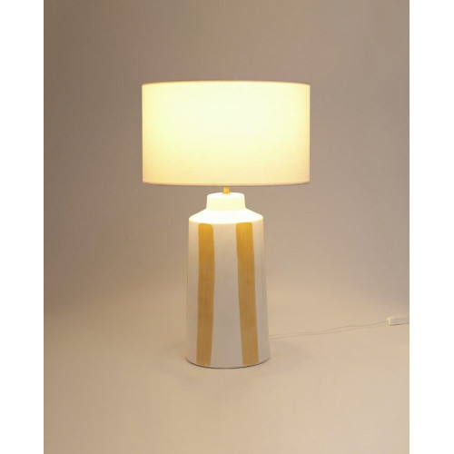 Lámpara de mesa Amarillo Pasadena EuroVolter Amarillo