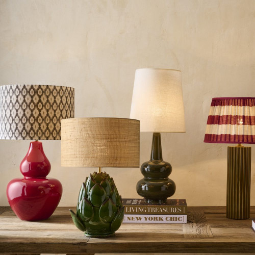 Lámpara de mesa Cynara EuroVolter Verde