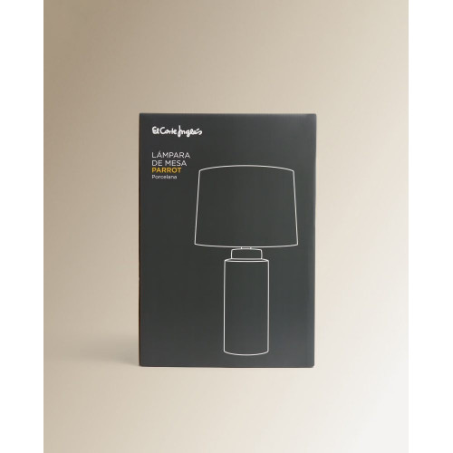 Lámpara de mesa de cerámica Parrot EuroVolter Crudo