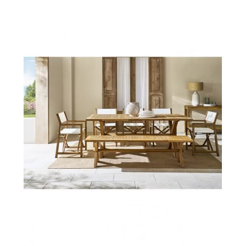 Lámpara de mesa de cerámica Yuca EuroVolter Blanco
