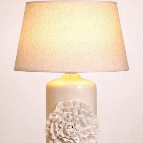 Lámpara de mesa Flor en cerámica 67 cm