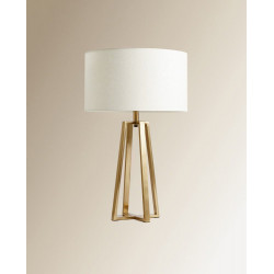 Lámpara de mesa Luxor EuroVolter Oro