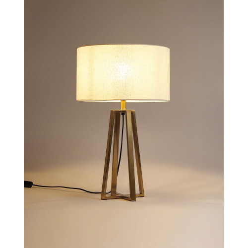 Lámpara de mesa Luxor EuroVolter Oro