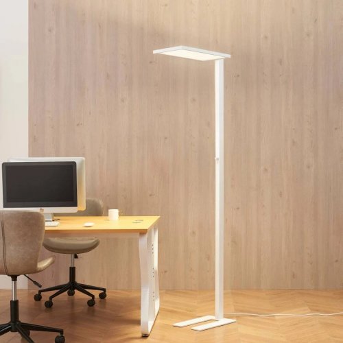 Lámpara de pie aluminio 195 cm