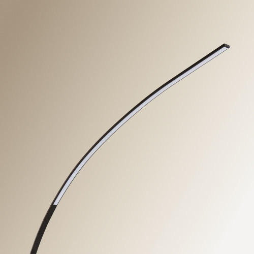 Lámpara de pie con LED integrado Axel EuroVolter Negro