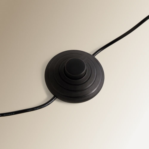 Lámpara de pie con LED integrado Axel EuroVolter Negro
