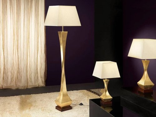Lámpara de pie Deco Oro Schuller