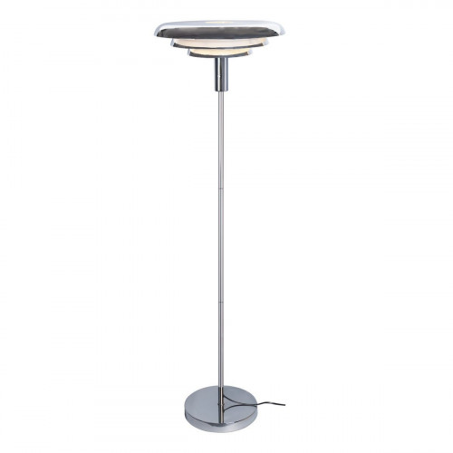 Lámpara de pie INSPIRE Prunella E27 gris 150 cm alto
