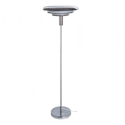 Lámpara de pie INSPIRE Prunella E27 gris 150 cm alto