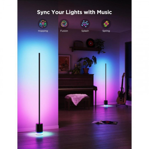 Lámpara de pie inteligente Govee H607C Bluetooth 1725 lm RGB Negro Alexa/Google