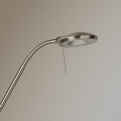 Lámpara de pie Led con lector Koa EuroVolter Cromo