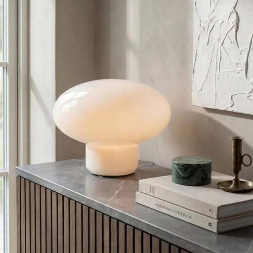 Lámpara de sobremesa de cristal