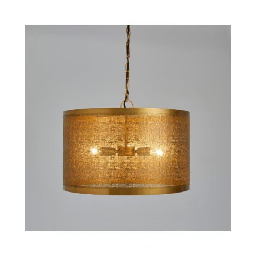 Lámpara de techo con 3 luces Chandon EuroVolter Oro