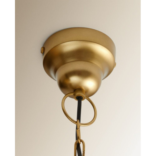 Lámpara de techo con 3 luces Chandon EuroVolter Oro