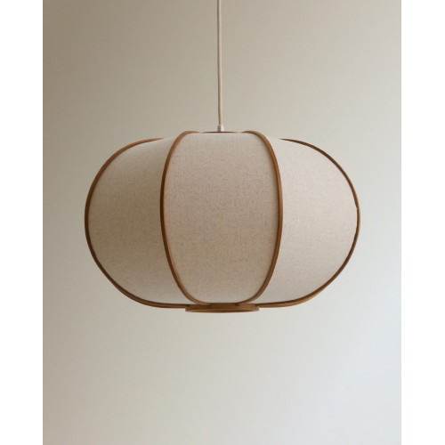 Lámpara de techo de bambú Hanoi Beige