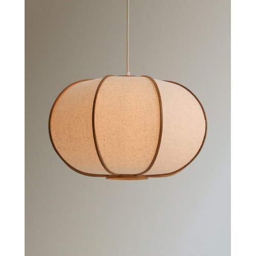 Lámpara de techo de bambú Hanoi Beige