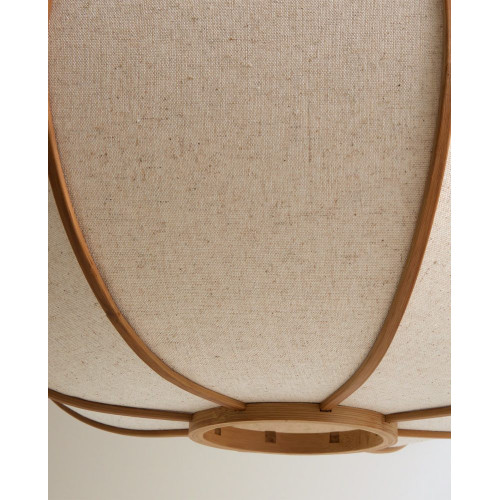 Lámpara de techo de bambú Hanoi Beige