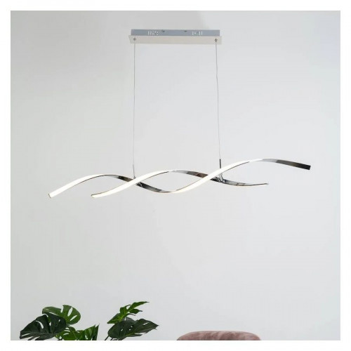 Lámpara de techo LED barras largas onduladas 110 cm