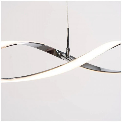 Lámpara de techo LED barras largas onduladas 110 cm