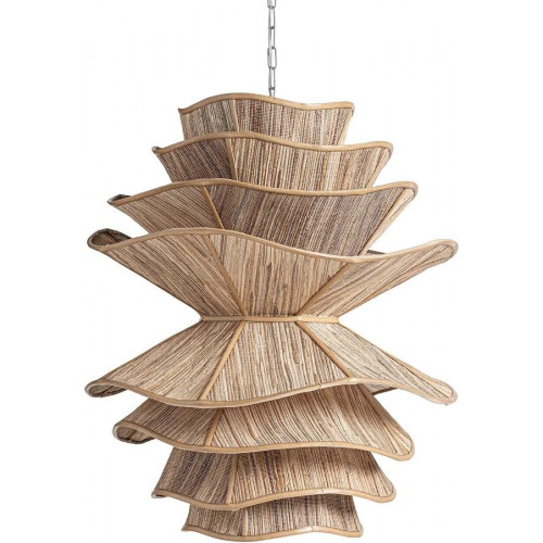 Lámpara de Techo Madera Coco