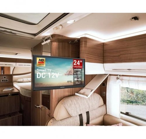 Larryhouse Smart TV 12V Hd 720P 24