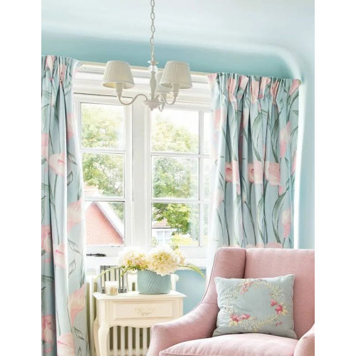 Laura Ashley lámpara de techo Ellis hueso 3 brazos