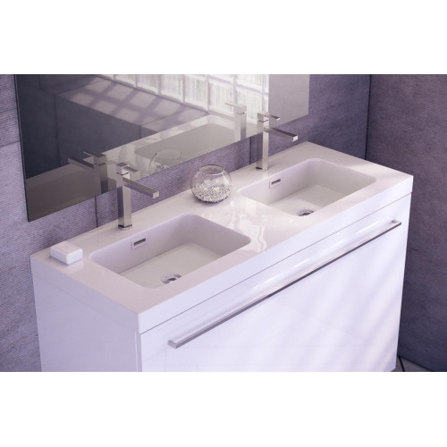 Lavabo encastrado Grace 121x12x46 cm