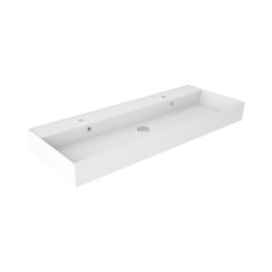 Lavabo encastrado Lila 121x12x46.5 cm