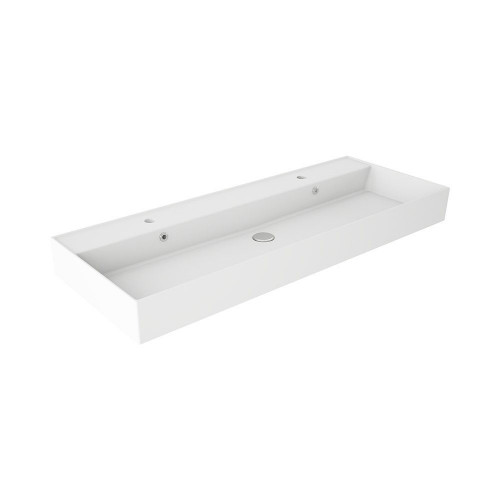 Lavabo encastrado Lila 121x12x46.5 cm