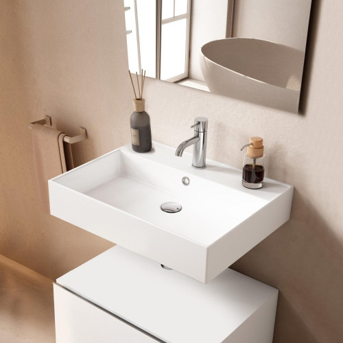 Lavabo encastrado Lila 61x12x46.5 cm