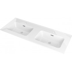 Lavabo encastrado Mia 121x15x46 cm
