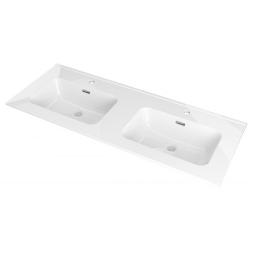 Lavabo encastrado Mia 121x15x46 cm