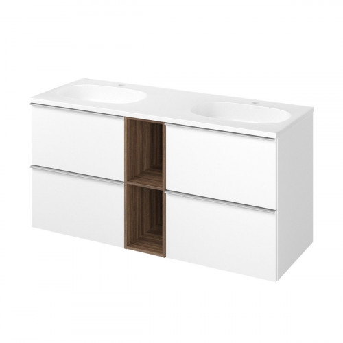 Lavabo encastrado Modern 121x14.3x46 cm