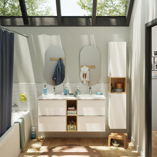 Lavabo encastrado Modern 121x14.3x46 cm
