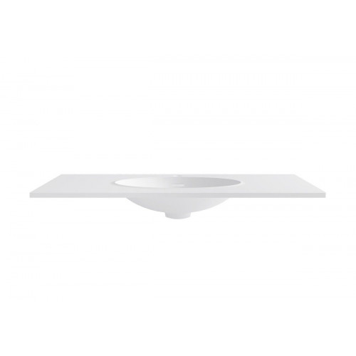 Lavabo encastrado Neo blanco 91x1.5x49 cm