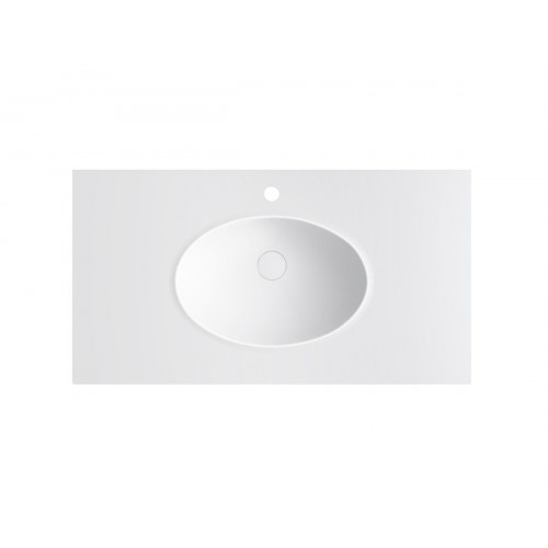 Lavabo encastrado Neo blanco 91x1.5x49 cm