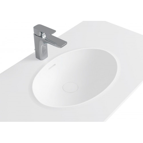 Lavabo encastrado Neo blanco 91x1.5x49 cm