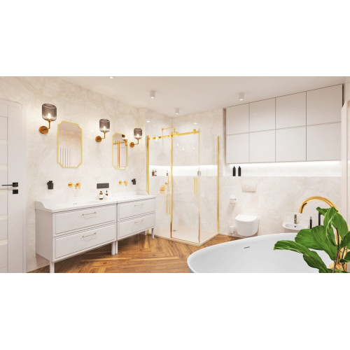 Lavabo encastrado New Charm 91.8x20x49.7 cm