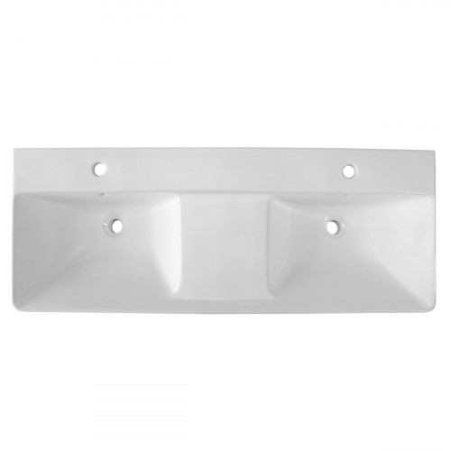 Lavabo encastrado New Easy 121.6x18.0x46.5 cm