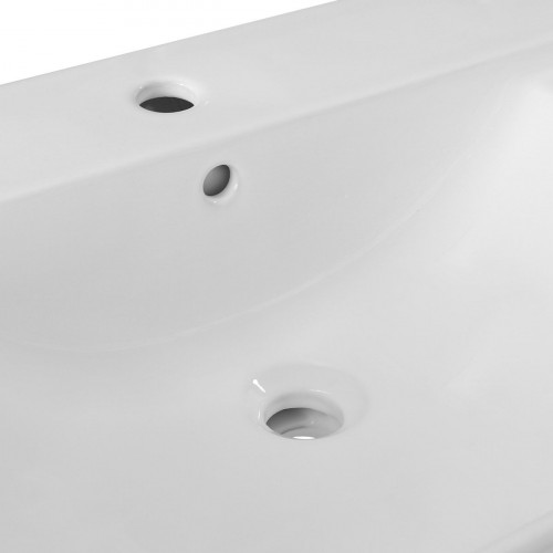 Lavabo encastrado New Easy 121.6x18.0x46.5 cm