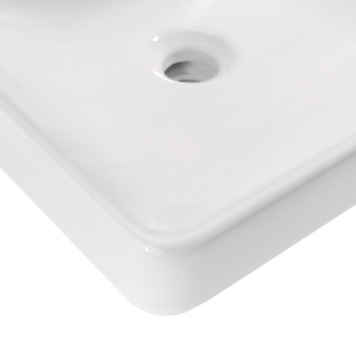 Lavabo encastrado New Easy 121.6x18.0x46.5 cm