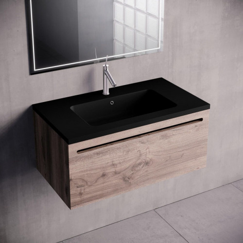 Lavabo encastrado Reven 80.5x15.5x45.5 cm