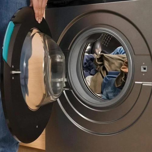 Lavadora 8kg Carga Frontal Bolero DressCode 8160 Inverter Steel