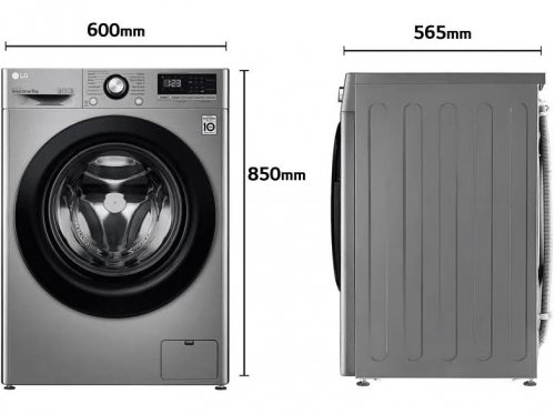 Lavadora 9kg LG A F4WV309S6SA