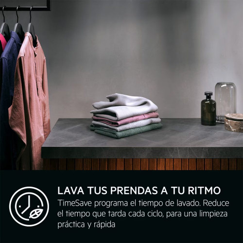 Lavadora AEG 8 kg / 1.200 rpm - LFA5I82RE Blanco