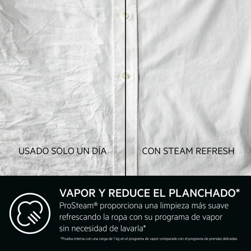 Lavadora AEG 9 kg / 1400 rpm Vapor, cajón UniversalDose - LFR7394O4V Blanco