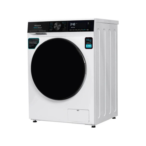 Lavadora BECKEN Booswach BWM8813N WH (9 kg - 1350 RPM - Blanco)